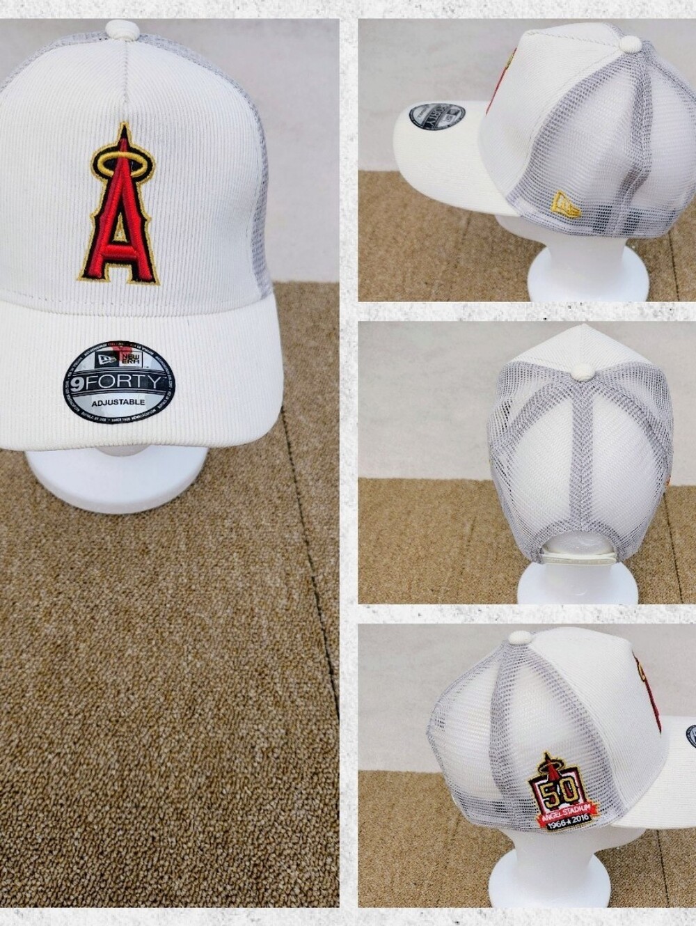ANAHEIM ANGELS MLB BASEBALL SNAPBACK HAT.